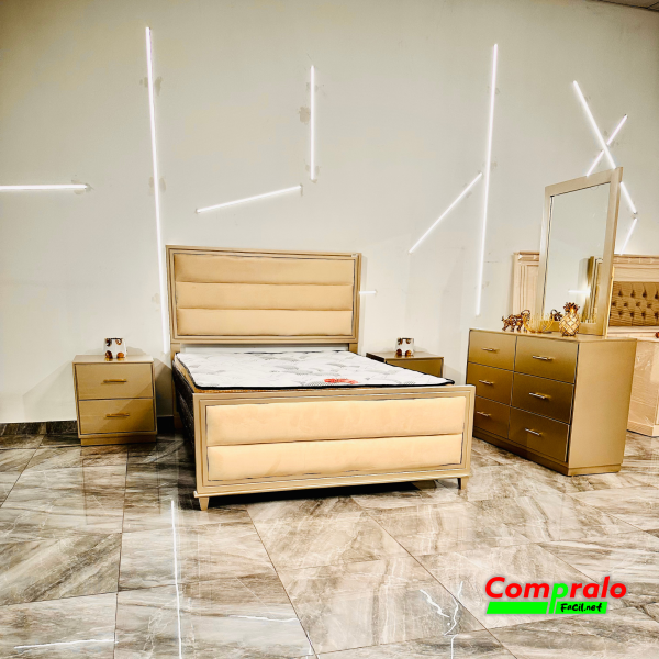 JUEGO DE HABITACION CAROLINA 60"